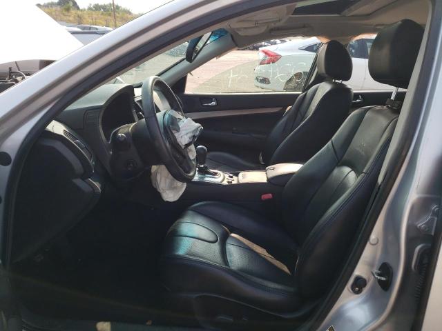  INFINITI G37 2013 Сріблястий