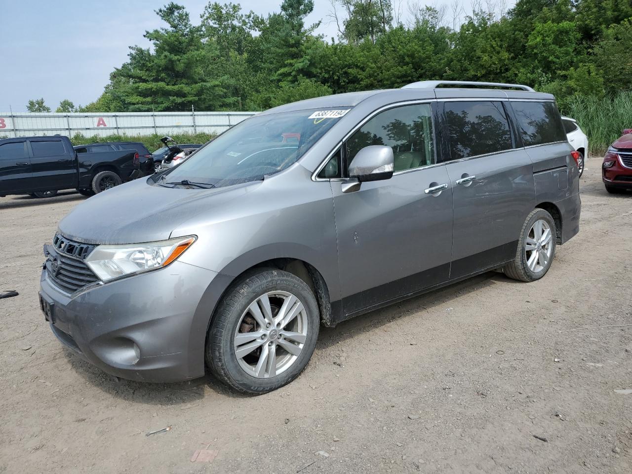 2012 Nissan Quest S VIN: JN8AE2KP6C9035562 Lot: 63871194