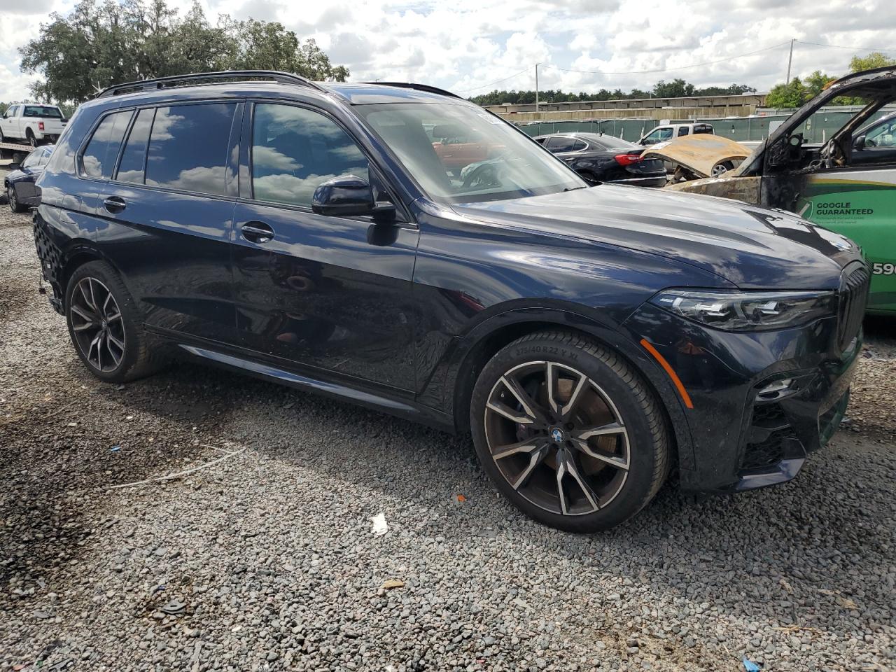 2022 BMW X7 xDrive40I VIN: 5UXCW2C0XN9L96989 Lot: 63166484