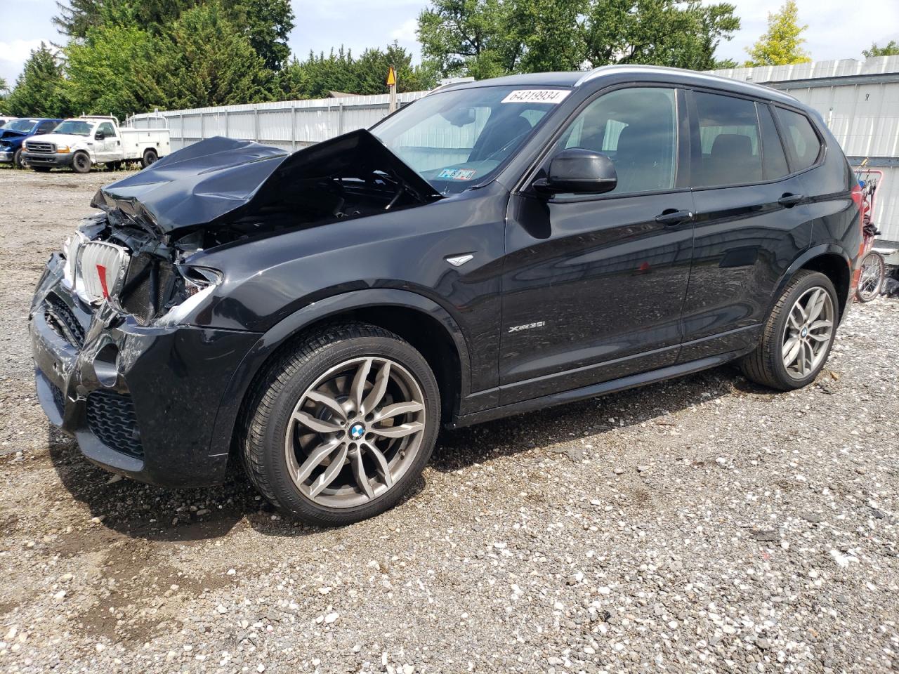 VIN 5UXWX7C5XG0S16291 2016 BMW X3 no.1