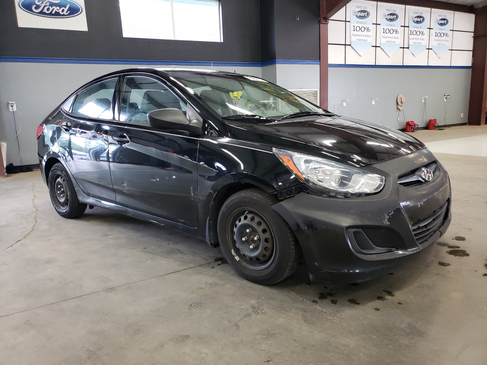 2013 Hyundai Accent Gls vin: KMHCT4AE1DU310383