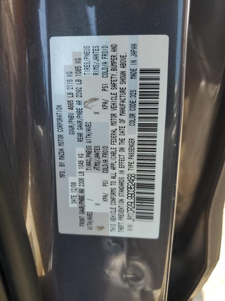 2009 Mazda 5 VIN: JM1CR29L990352468 Lot: 63094654