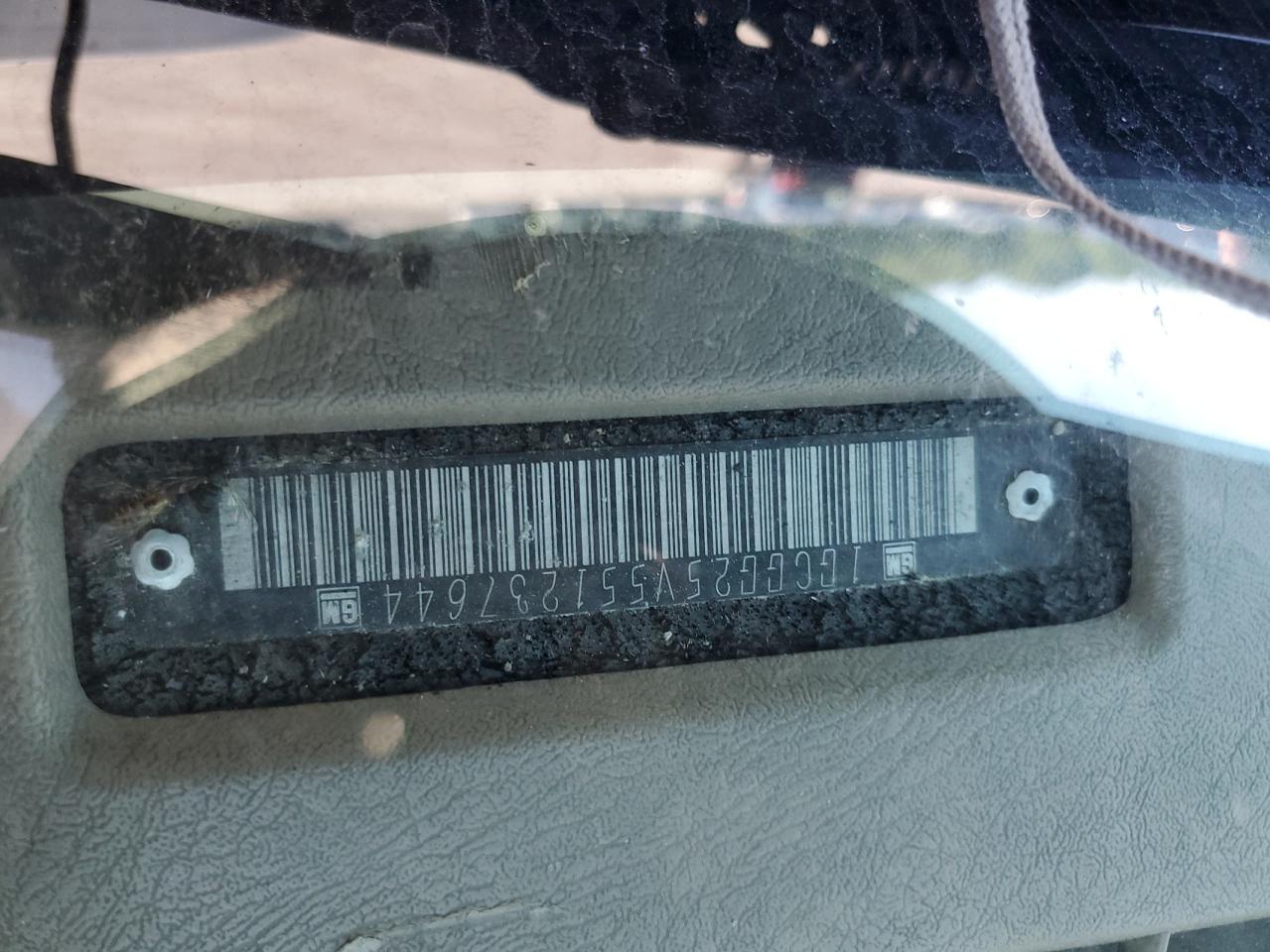 2005 Chevrolet Express G2500 VIN: 1GCGG25V551237644 Lot: 63298134