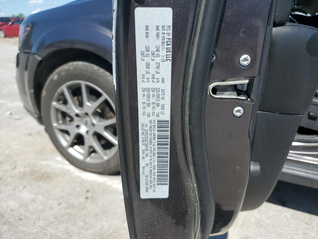 2019 Dodge Journey Gt VIN: 3C4PDCEG2KT680726 Lot: 62215404