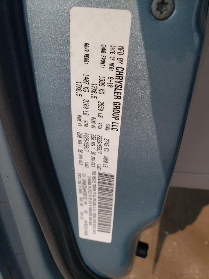 2010 Chrysler Town & Country Limited VIN: 2A4RR7DX4AR392138 Lot: 63902674