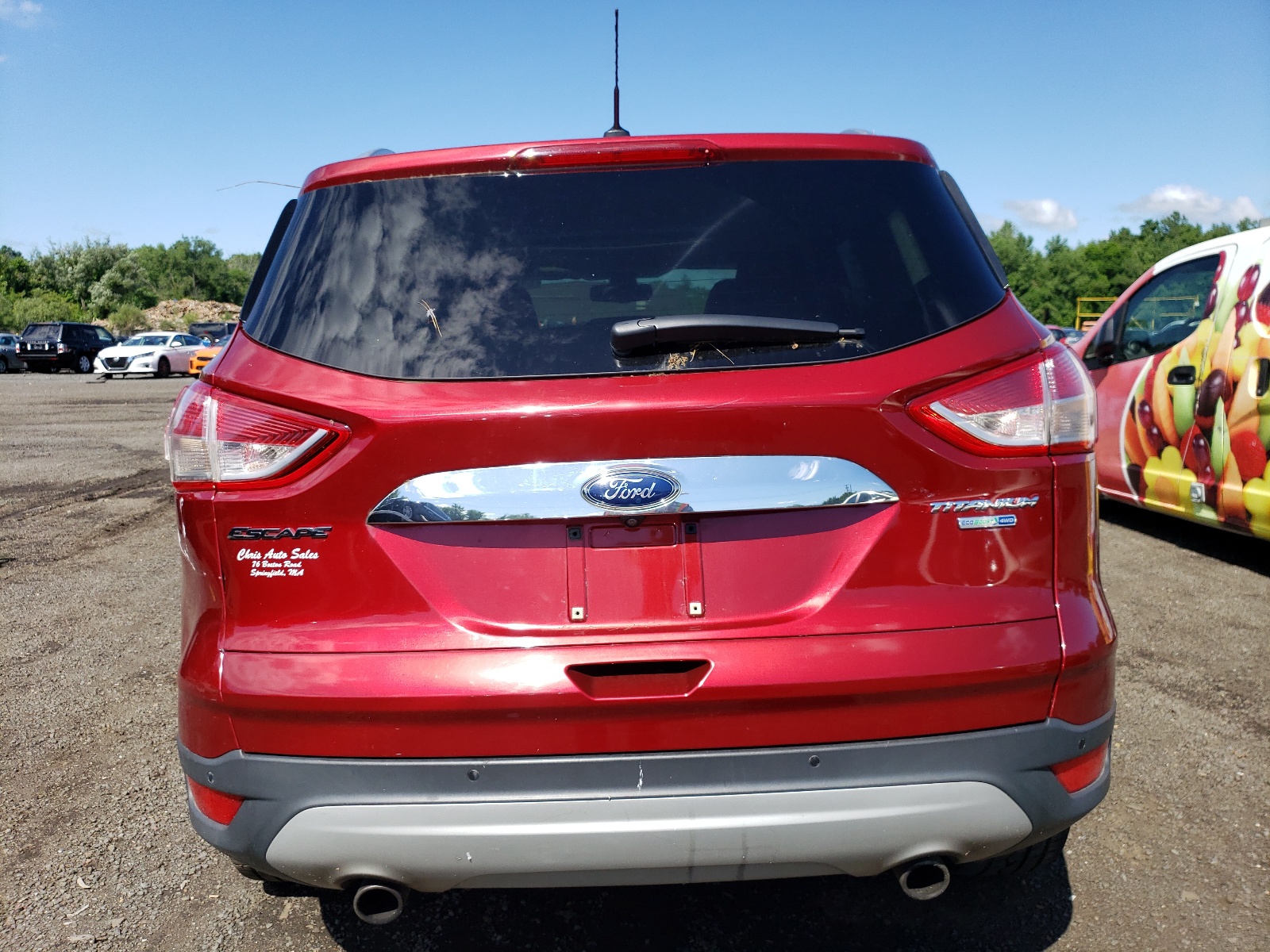 2014 Ford Escape Titanium vin: 1FMCU9JXXEUB19641