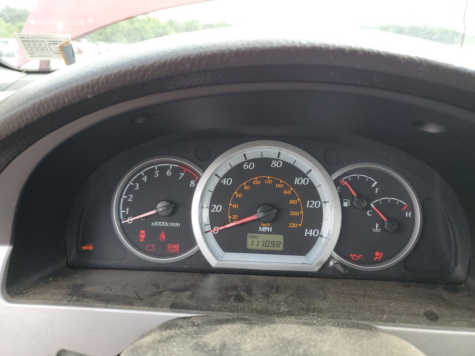 KL5JD56Z76K263827 2006 Suzuki Forenza