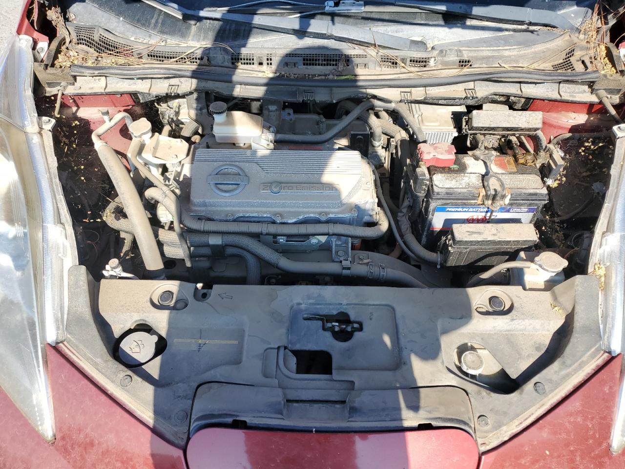 2011 Nissan Leaf Sv VIN: JN1AZ0CP1BT002444 Lot: 61350104