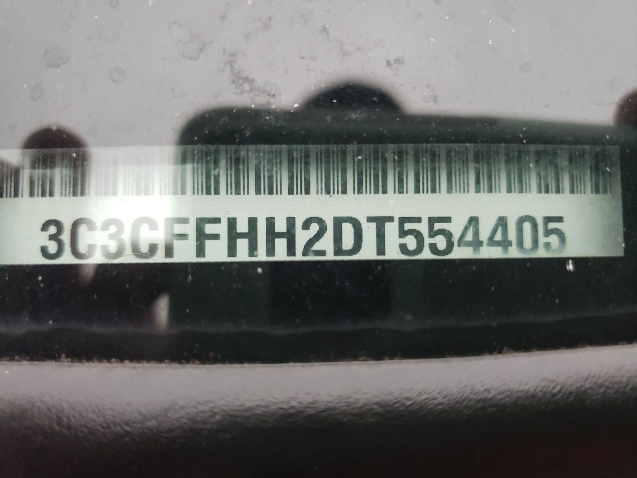 2013 Fiat 500 Sport VIN: 3C3CFFHH2DT554405 Lot: 62852034