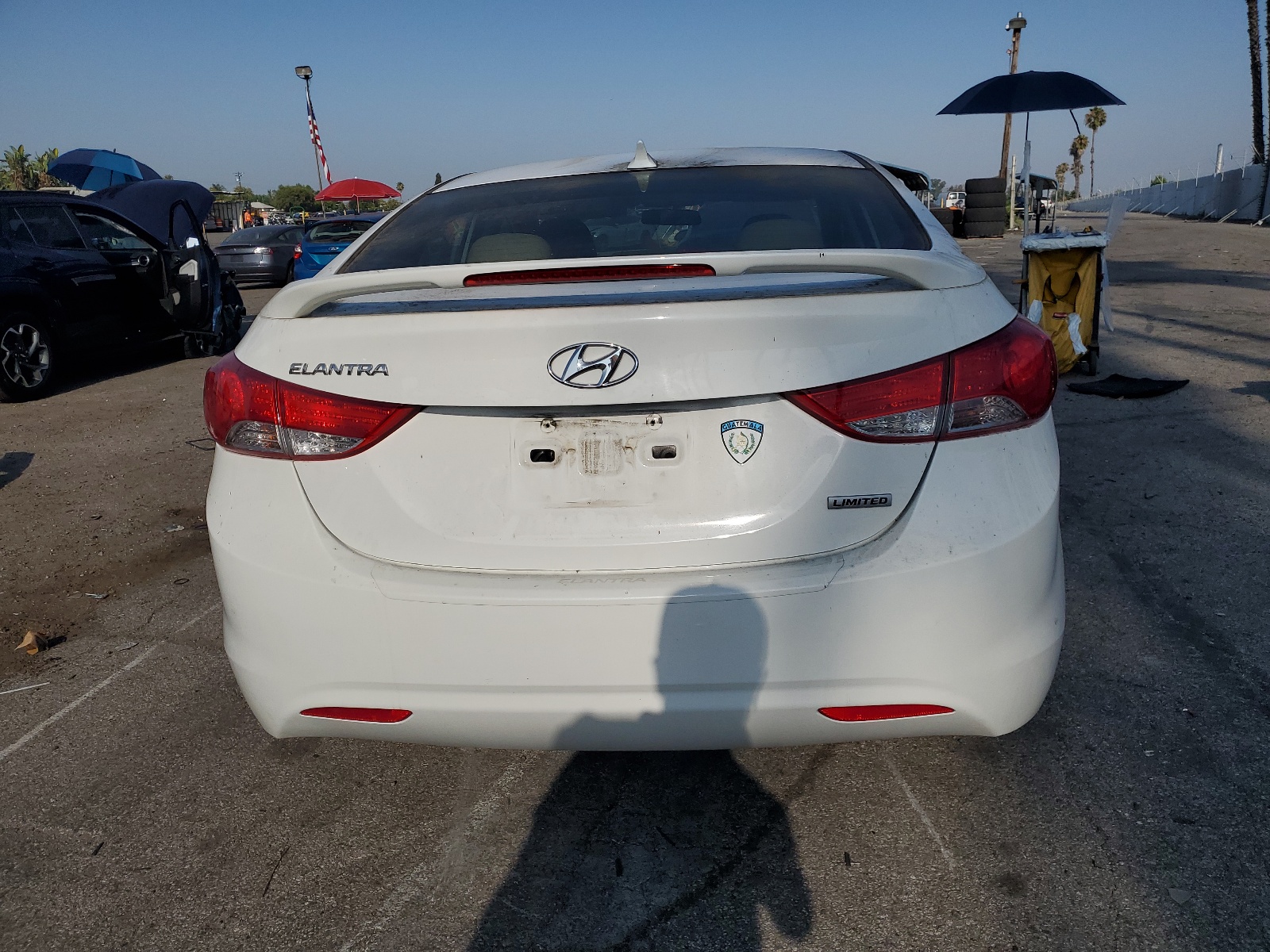 5NPDH4AE7DH290421 2013 Hyundai Elantra Gls