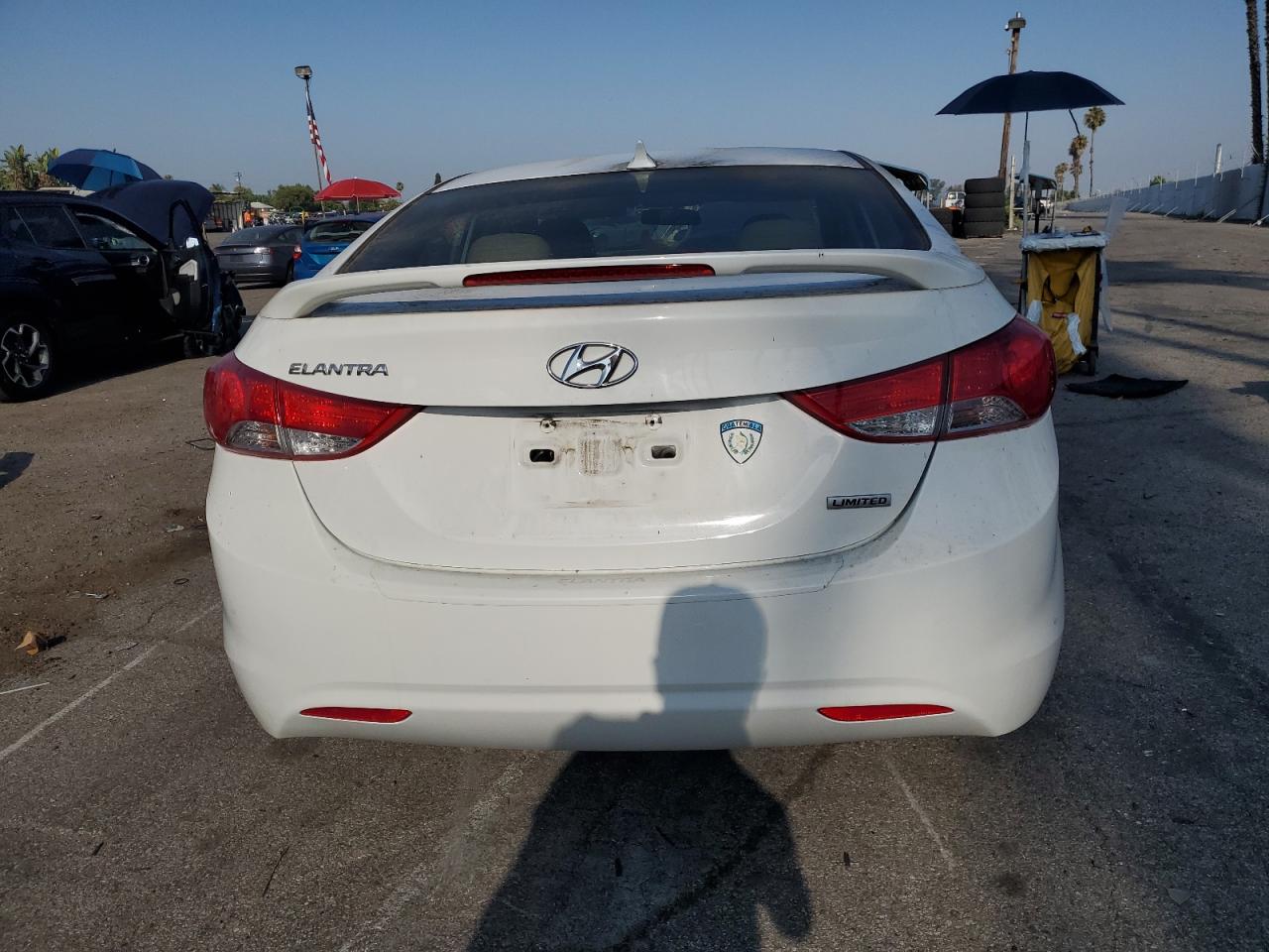 2013 Hyundai Elantra Gls VIN: 5NPDH4AE7DH290421 Lot: 62828834