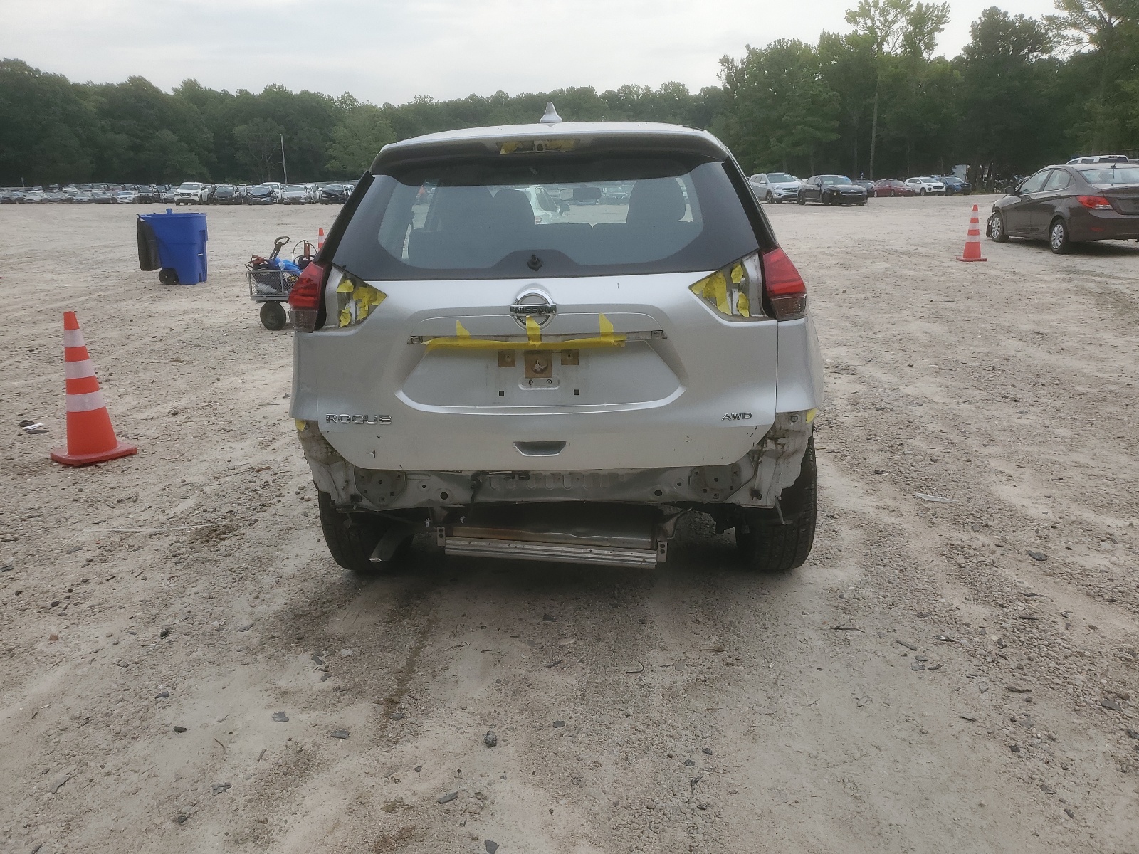 JN8AT2MVXHW011663 2017 Nissan Rogue S