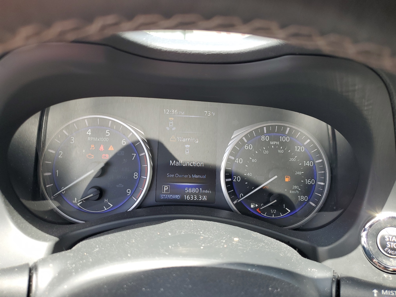 JN1FV7EKXJM531153 2018 Infiniti Q60 Red Sport 400