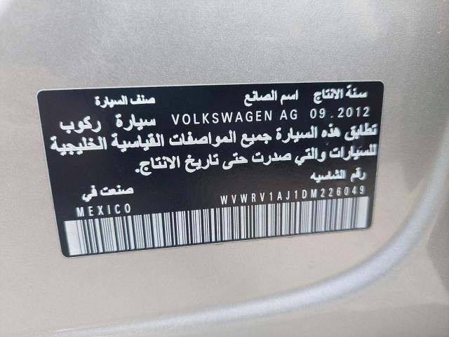 WVWRV1AJ1DM226049 - 2013 VOLKSWAGEN JETTA - #61970284