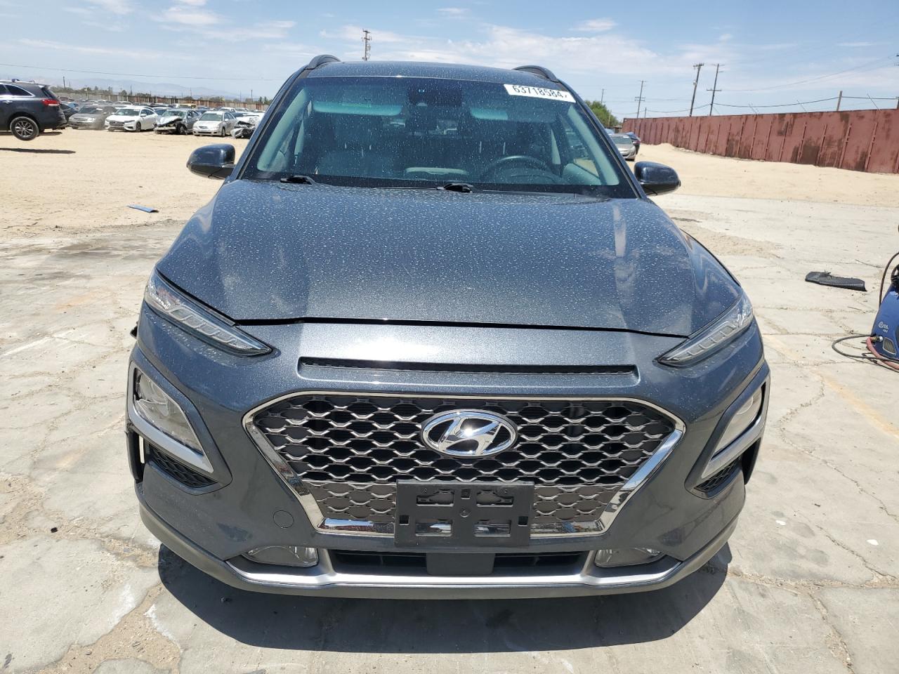 2019 Hyundai Kona Ultimate VIN: KM8K53A52KU380780 Lot: 63718584