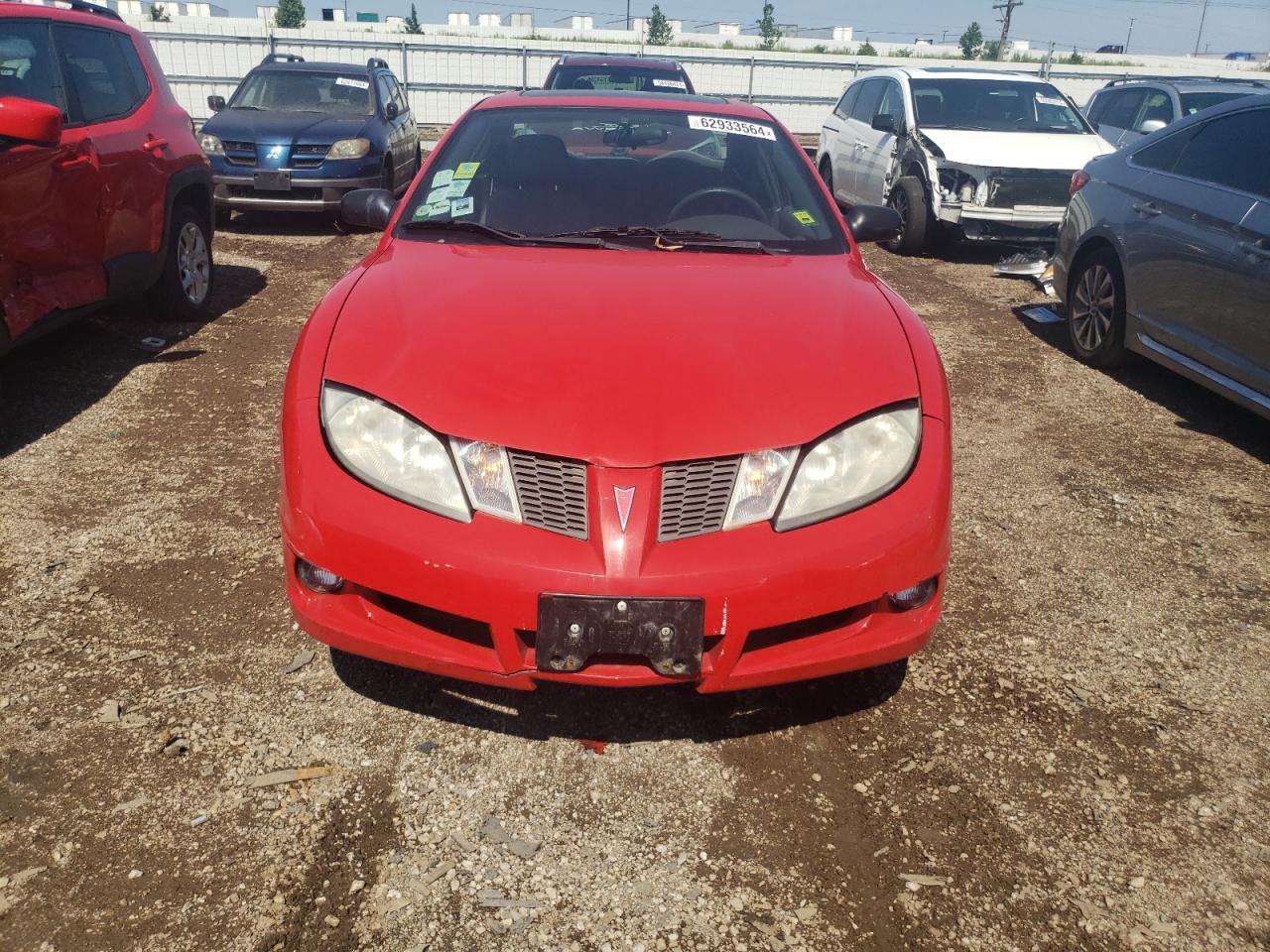 2005 Pontiac Sunfire VIN: 3G2JB12F25S193052 Lot: 62933564