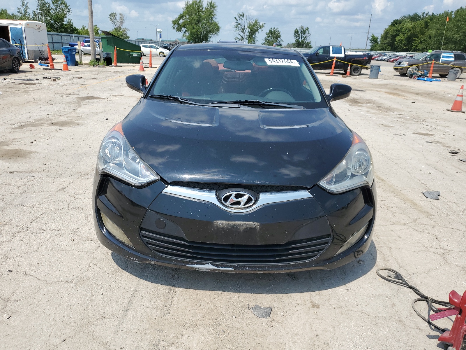 2012 Hyundai Veloster vin: KMHTC6AD7CU059600