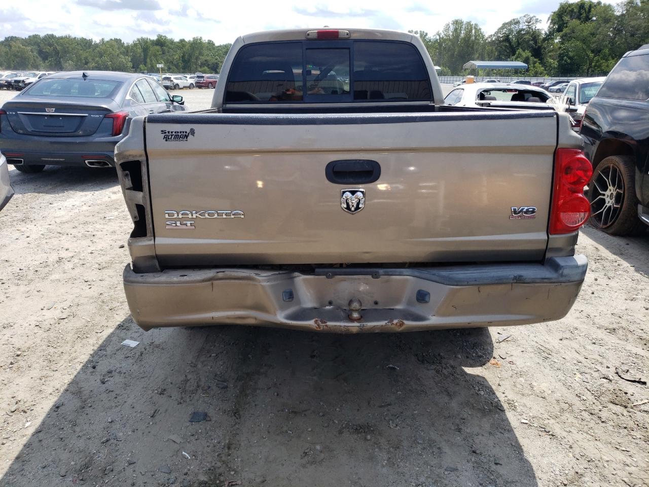 1D7HE48J47S120929 2007 Dodge Dakota Quad Slt