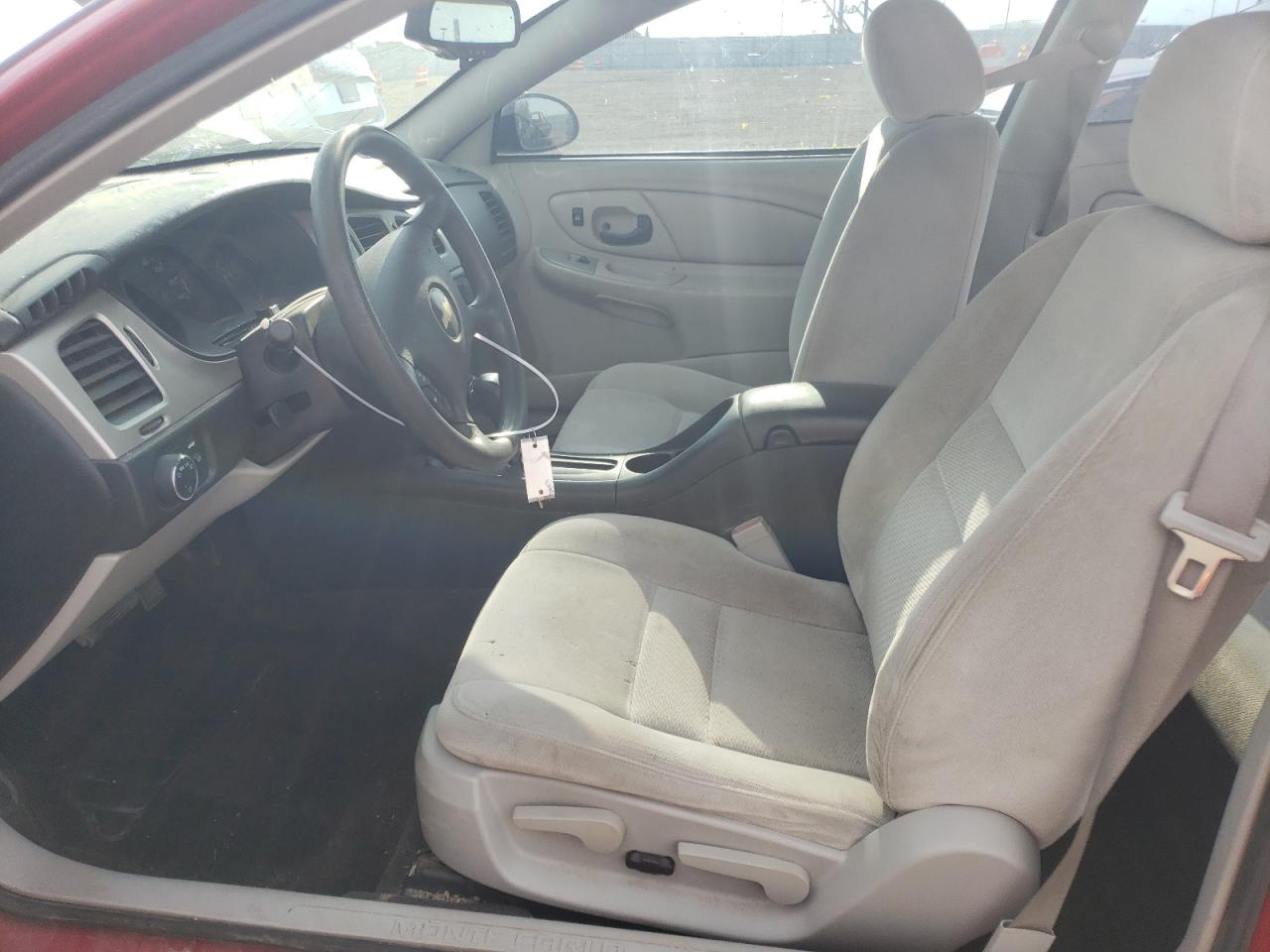 2007 Chevrolet Monte Carlo Ls VIN: 2G1WJ15K179166589 Lot: 62956764