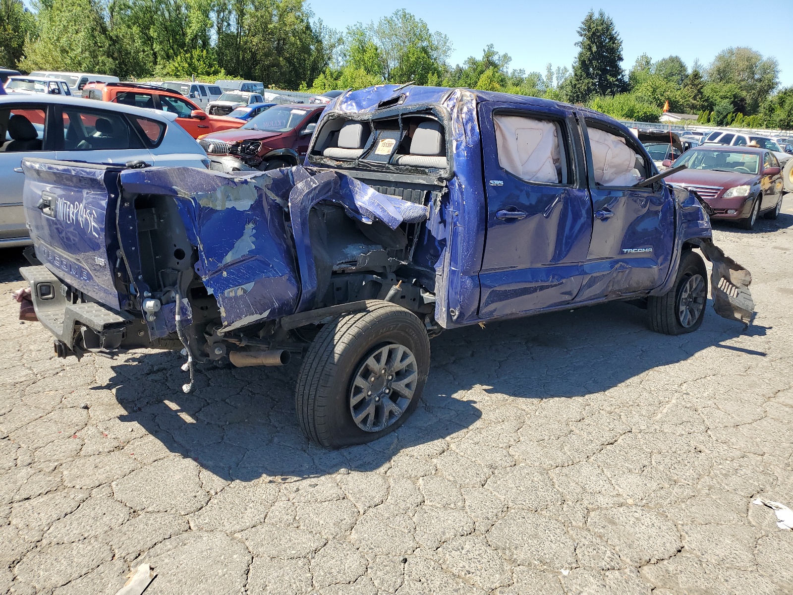 2022 Toyota Tacoma Double Cab vin: 3TMCZ5AN1NM454871