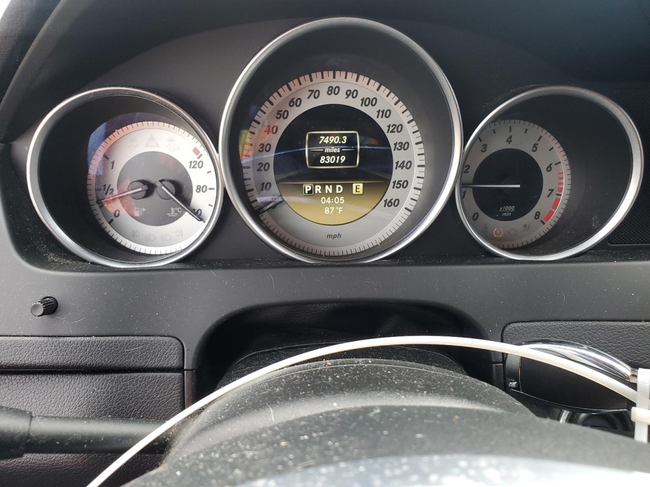 2012 Mercedes-Benz C 250 VIN: WDDGF4HB2CR215637 Lot: 64604984