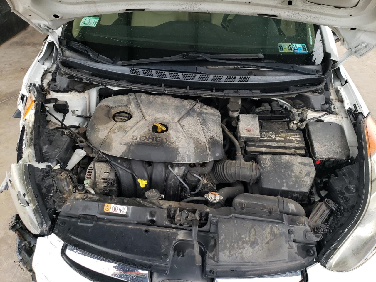 2013 Hyundai Elantra Gls VIN: 5NPDH4AE7DH426742 Lot: 62112394