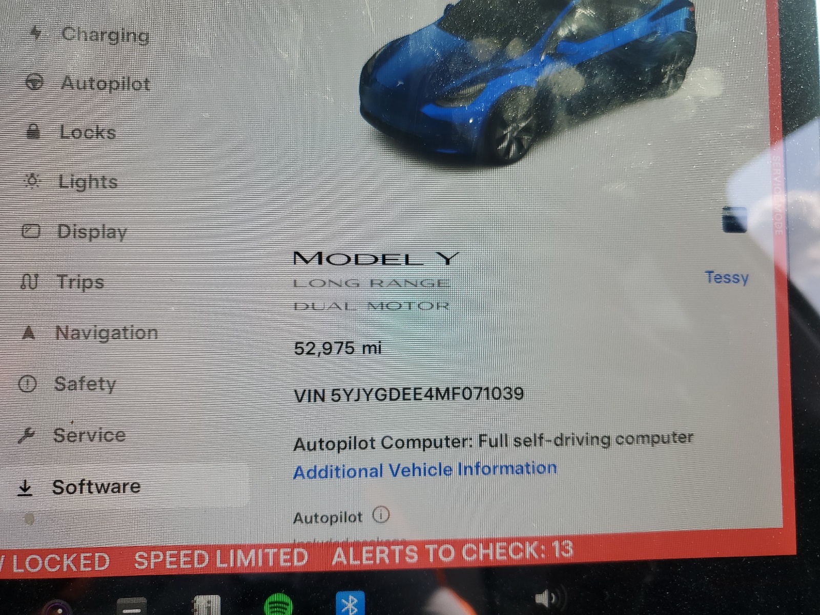 5YJYGDEE4MF071039 2021 Tesla Model Y