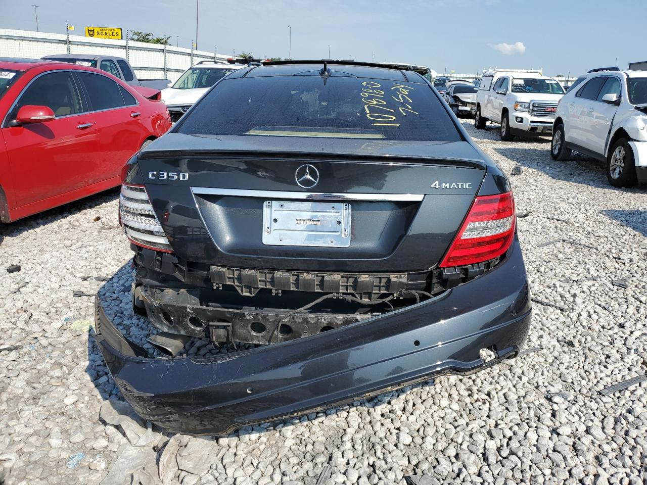 2014 Mercedes-Benz C 350 4Matic VIN: WDDGJ8JB7EG170418 Lot: 63621344