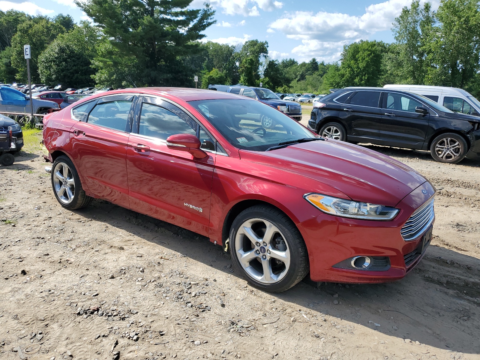 2014 Ford Fusion Se Hybrid vin: 3FA6P0LU2ER216305