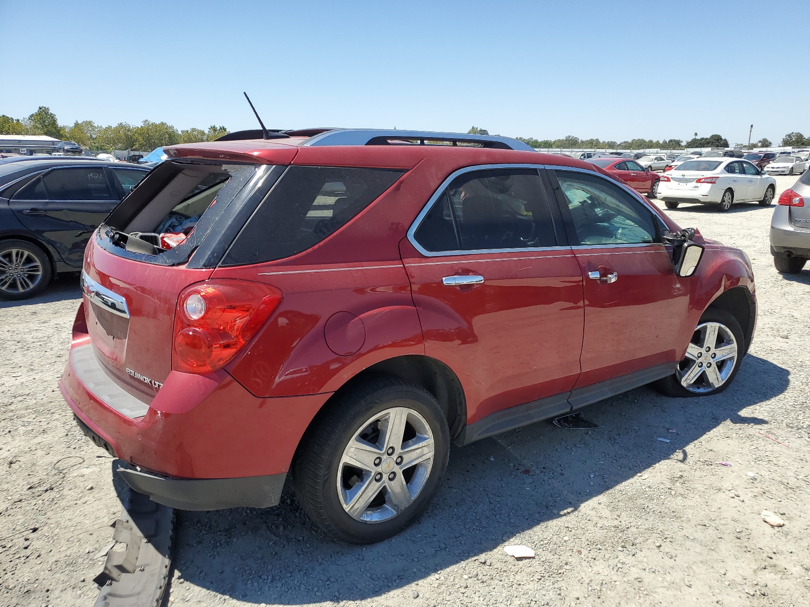 2014 Chevrolet Equinox Ltz vin: 1GNALDEK2EZ116503