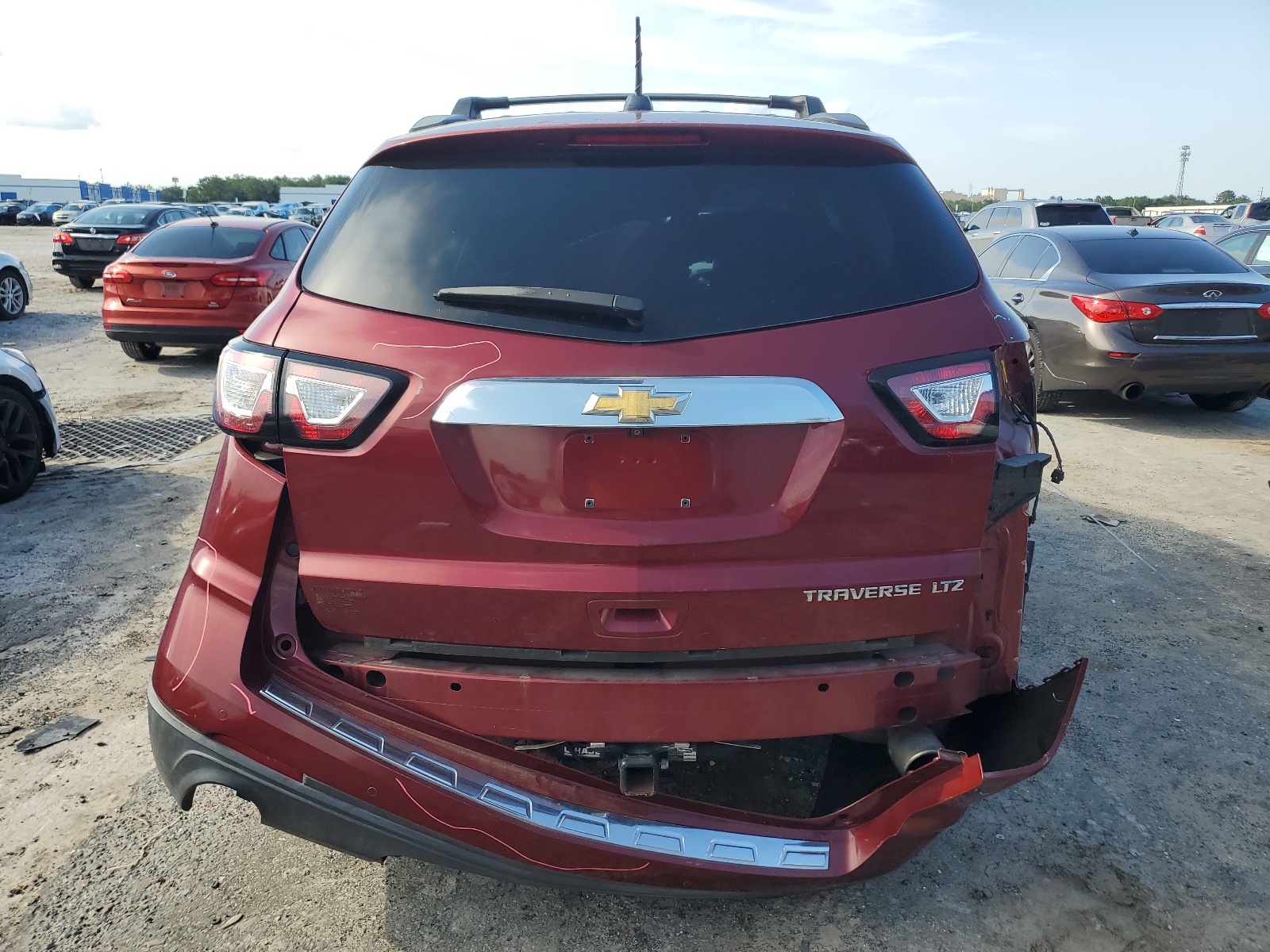 1GNKRJKD0GJ107968 2016 Chevrolet Traverse Ltz