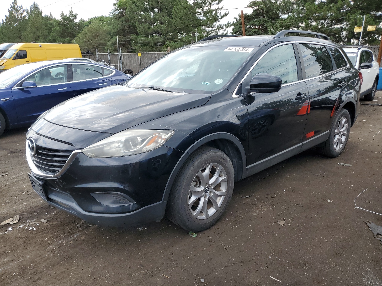 2014 Mazda Cx-9 Touring vin: JM3TB3CA8E0445081