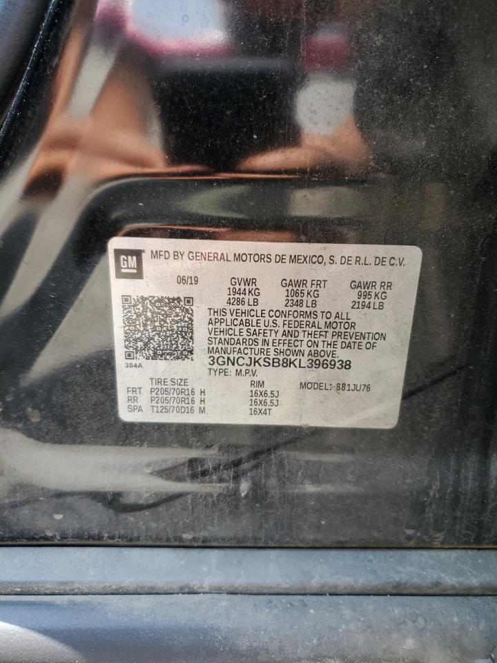 3GNCJKSB8KL396938 2019 CHEVROLET TRAX - Image 15