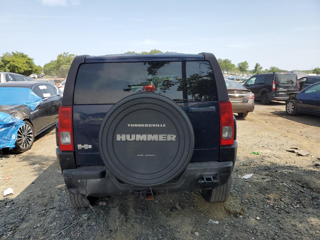 2007 Hummer H3 VIN: 5GTDN13E478103281 Lot: 64763454