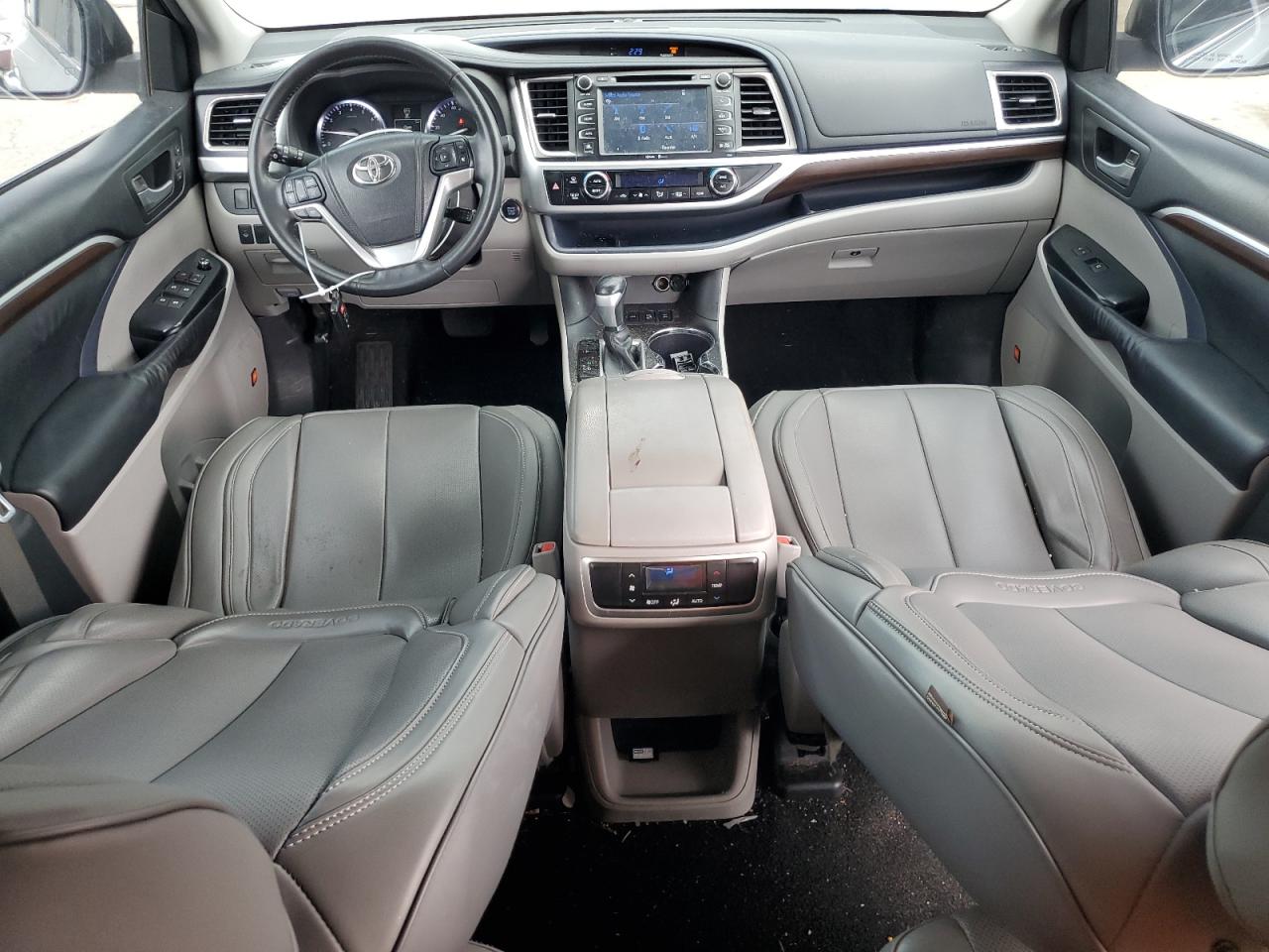 2015 Toyota Highlander Limited VIN: 5TDDKRFH8FS122852 Lot: 62862034