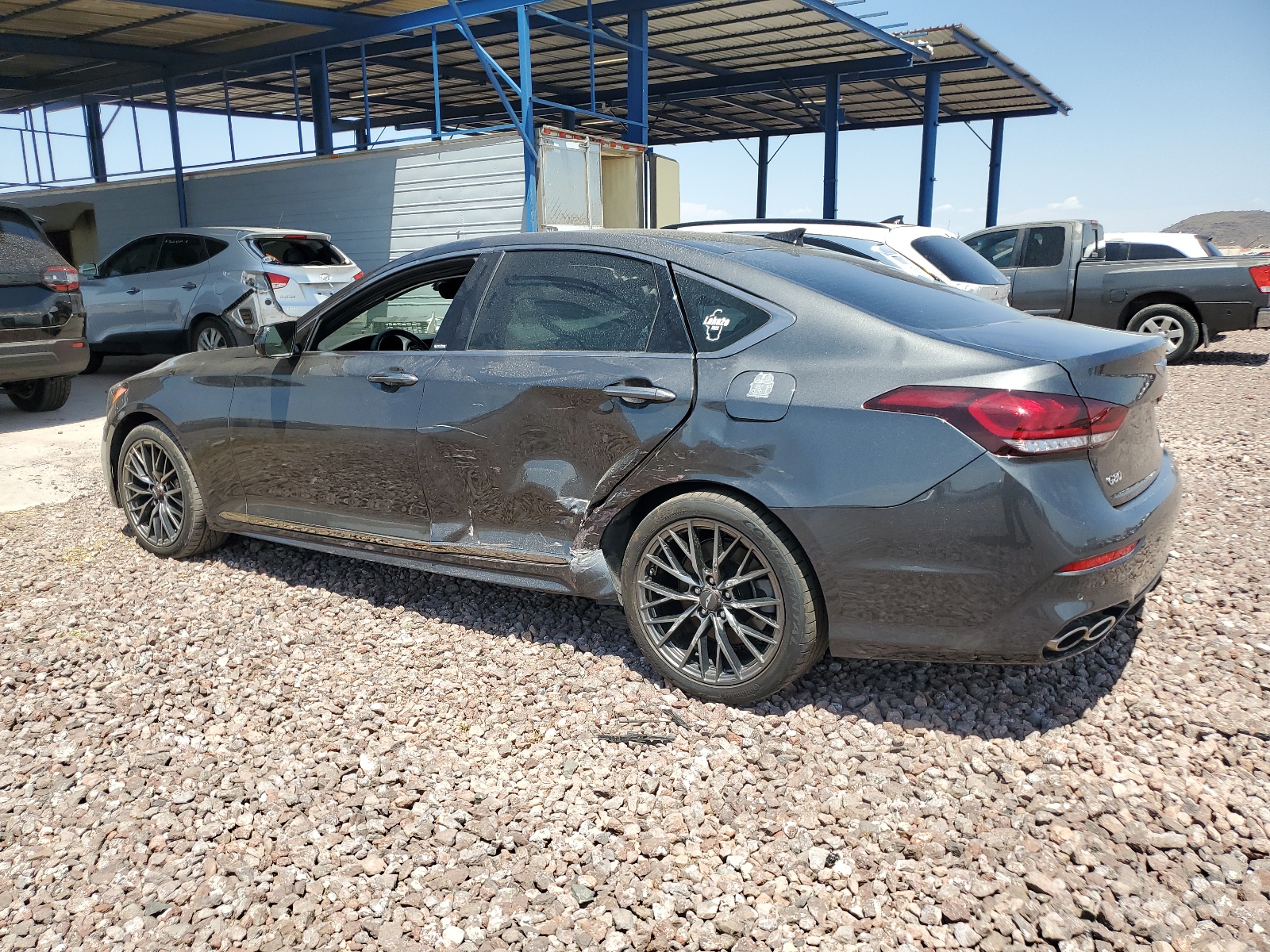 KMHGN4JB1JU233477 2018 Genesis G80 Sport