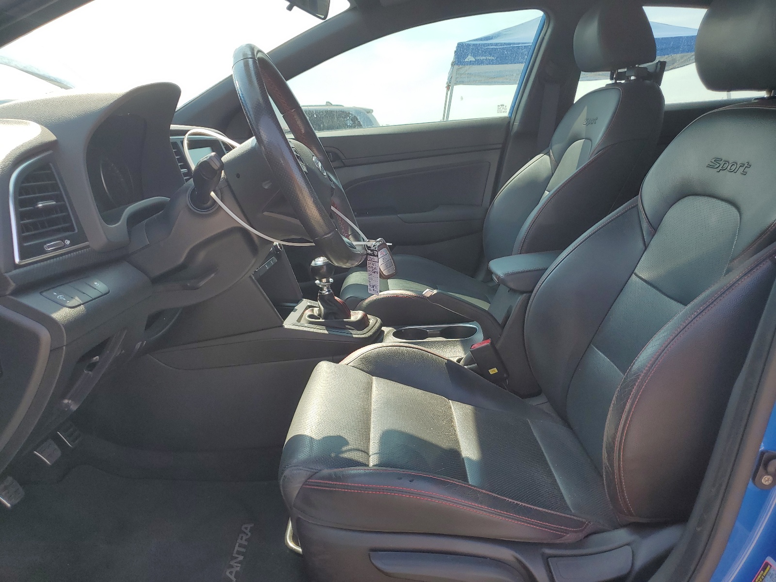 KMHD04LB7HU332636 2017 Hyundai Elantra Sport