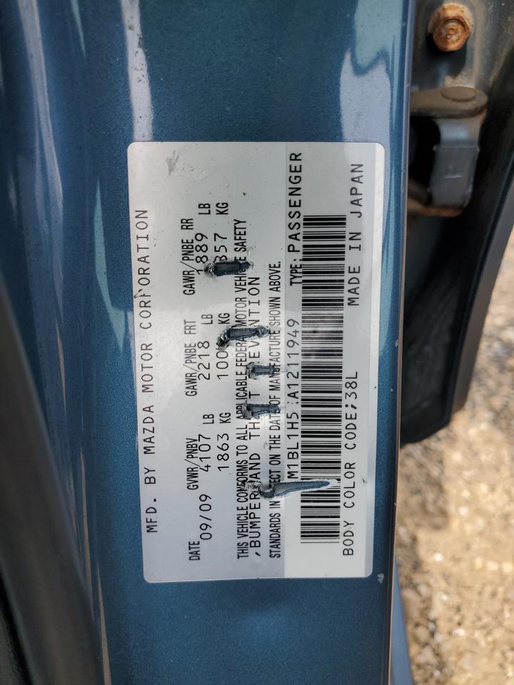 2010 Mazda 3 S VIN: JM1BL1H5XA1211949 Lot: 64269404