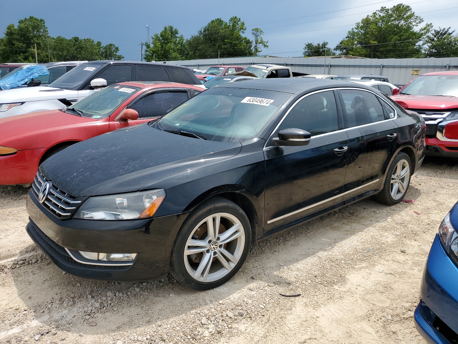 2014 Volkswagen Passat Sel vin: 1VWCM7A39EC072997