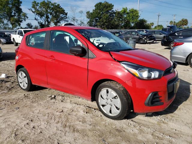  CHEVROLET SPARK 2018 Czerwony