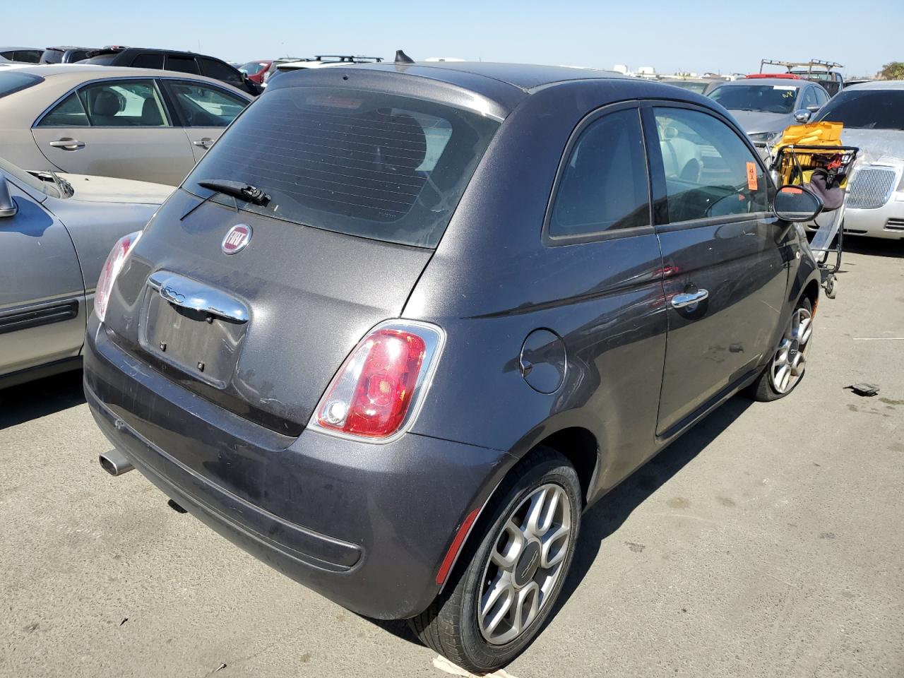 2015 Fiat 500 Pop VIN: 3C3CFFARXFT568901 Lot: 62069164