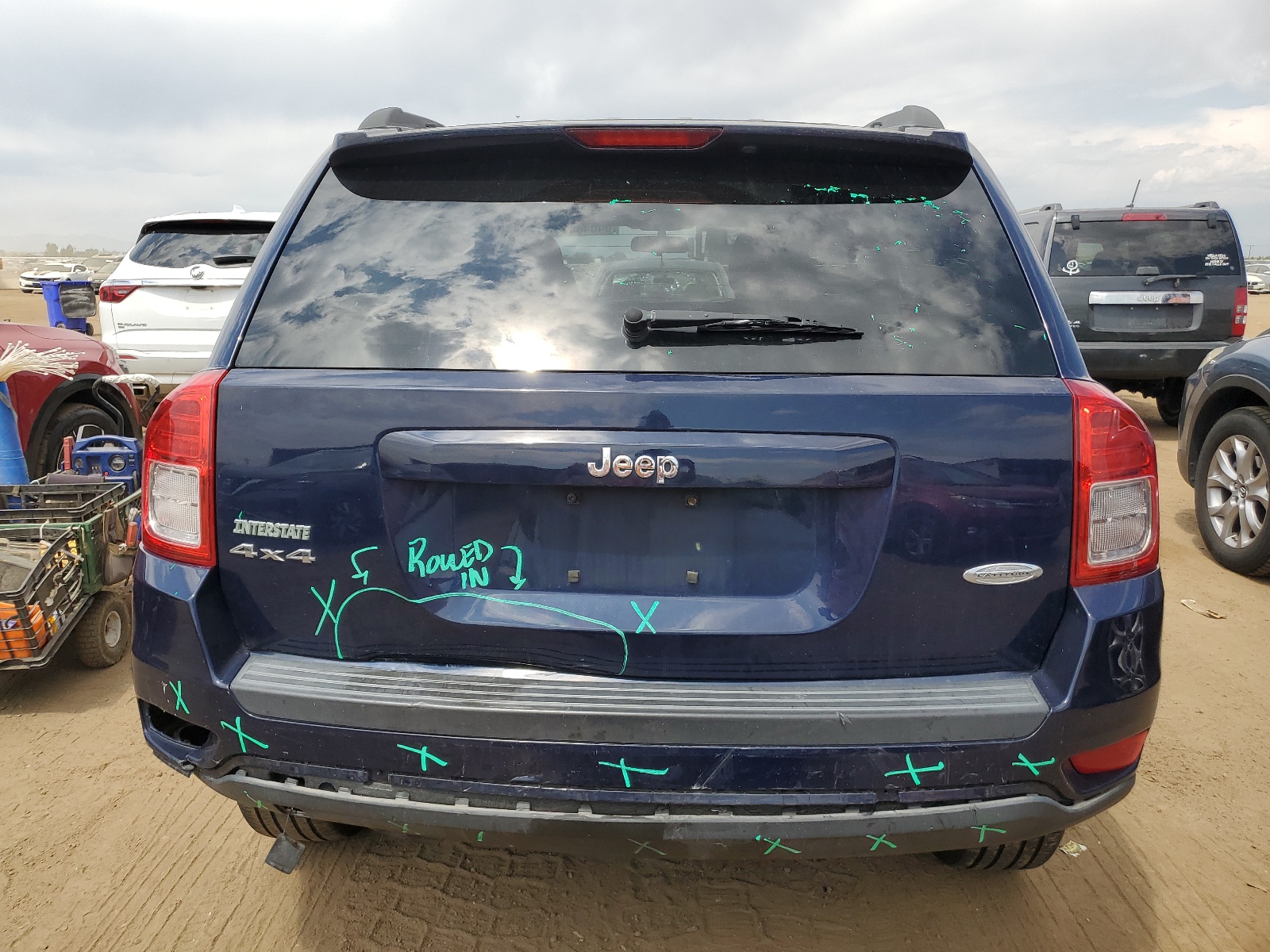 1C4NJDEB4DD101223 2013 Jeep Compass Latitude