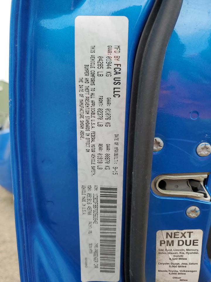 2016 Dodge Dart Sxt VIN: 1C3CDFBB7GD563542 Lot: 64088104