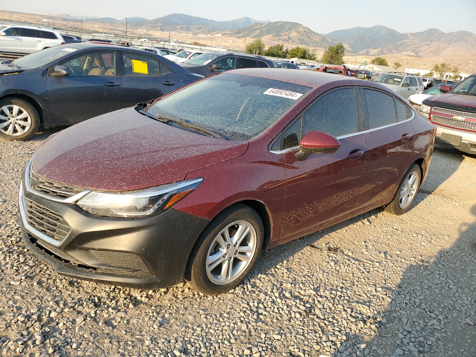 2016 Chevrolet Cruze Lt vin: 1G1BE5SM3G7258725