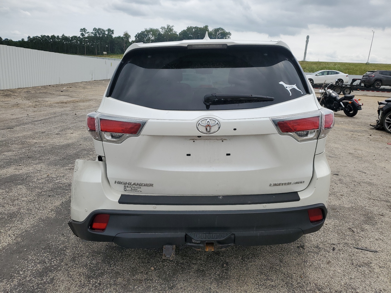 5TDDKRFH1GS235768 2016 Toyota Highlander Limited