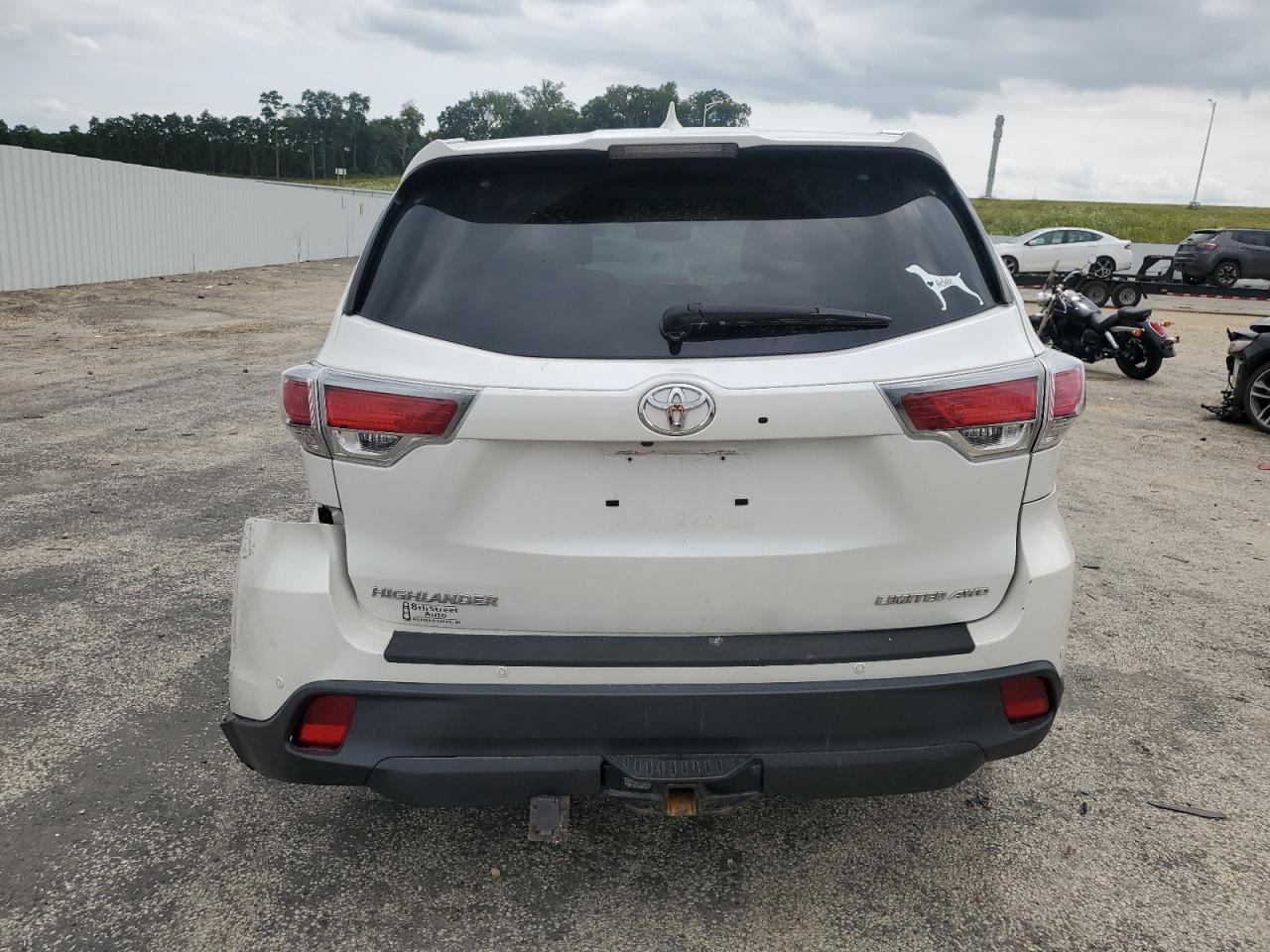 2016 Toyota Highlander Limited VIN: 5TDDKRFH1GS235768 Lot: 64496604