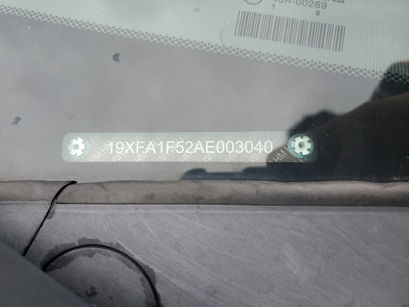 19XFA1F52AE003040 2010 Honda Civic Lx