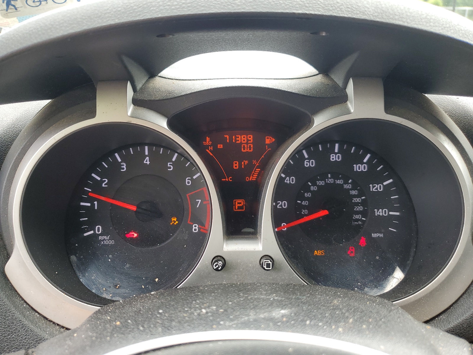 JN8AF5MVXCT109868 2012 Nissan Juke S