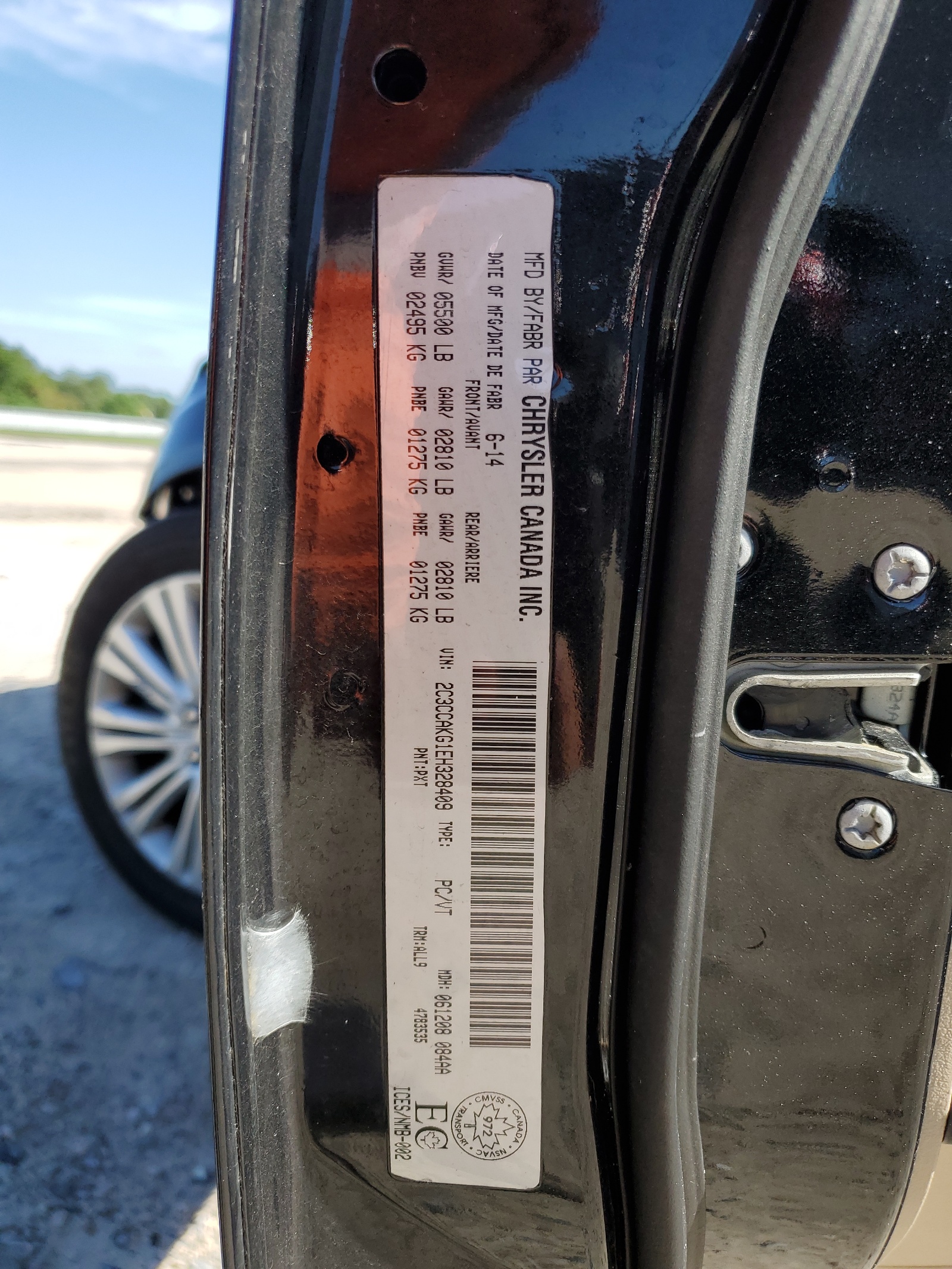 2C3CCAKG1EH328409 2014 Chrysler 300C