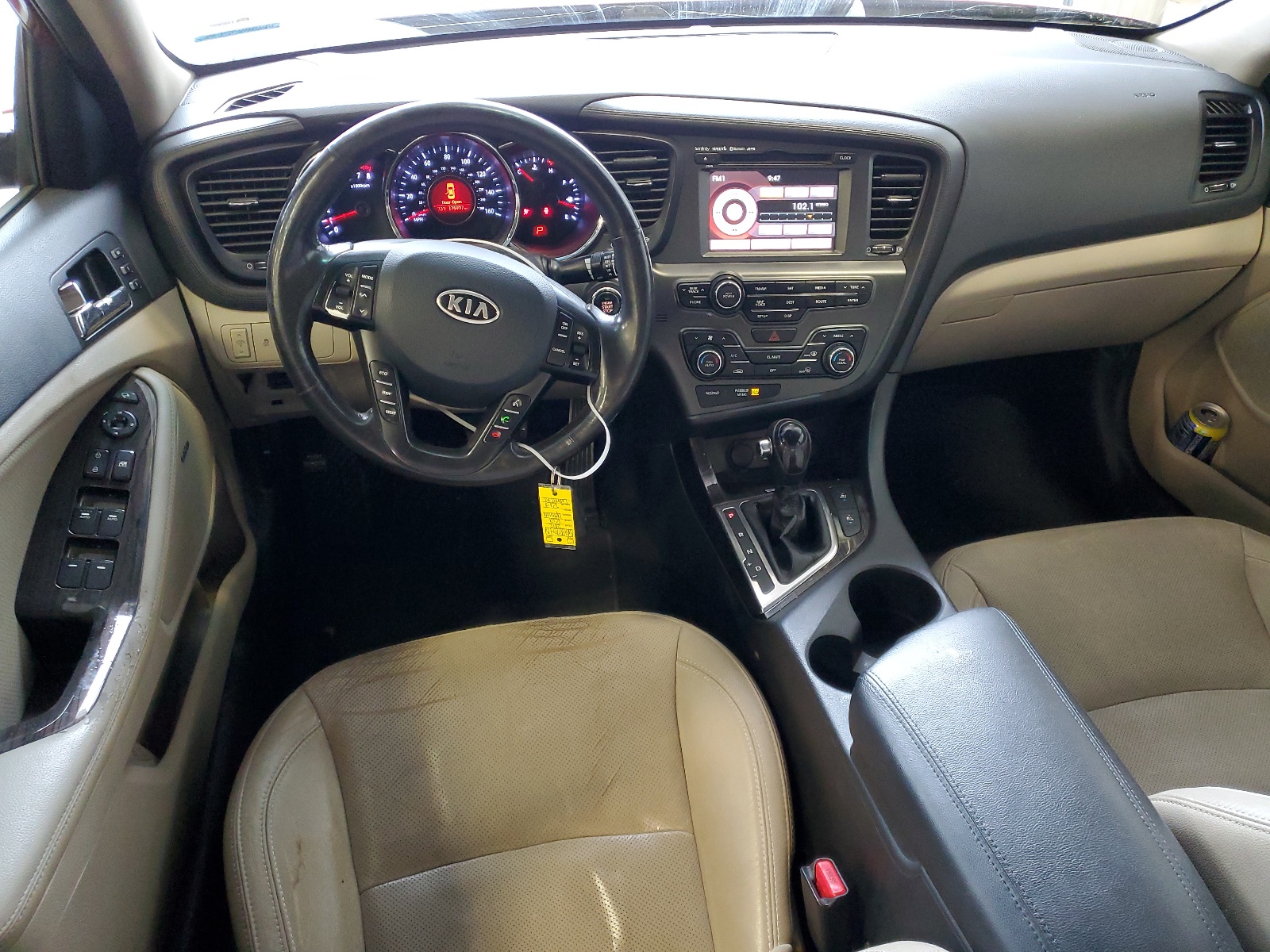 5XXGN4A73CG026369 2012 Kia Optima Ex